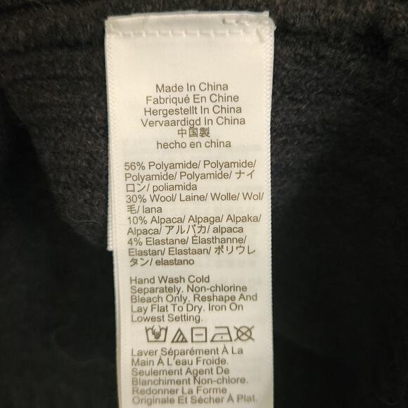 NWT J. Crew Turtleneck Sweater In Supersoft Yarn Black L - Picture 9 of 10